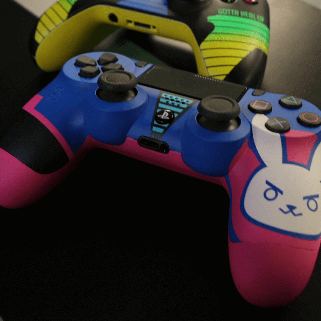 Overwatch PS4 Controller LED Custom D.va Nerf This Sony cheapest Playstation 4