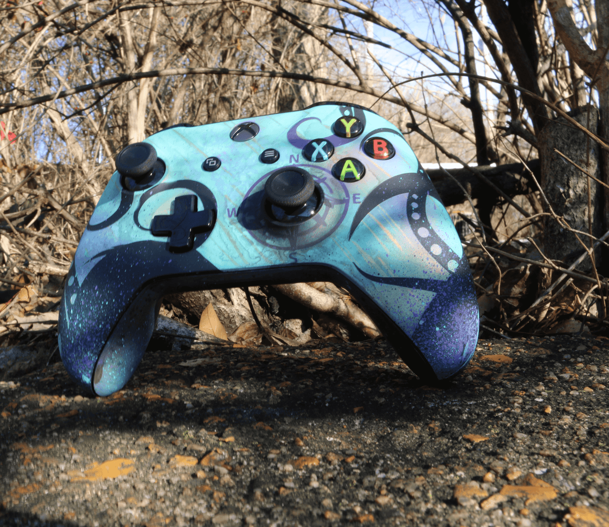 Custom high quality Xbox One S Controller Poseidon's Trident