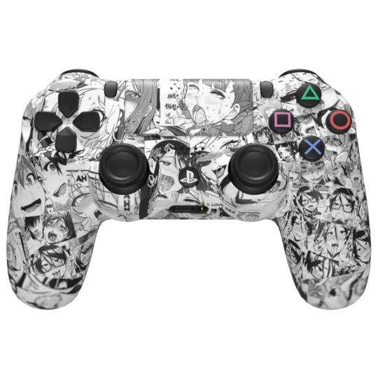 Custom Controller Sony Playstation 4 PS4 - AHEGAO Anime