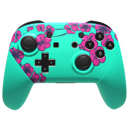 Custom Controller Nintendo Switch Pro - Arizona Sad Boy Sakura Tree