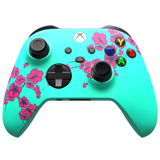 Custom Controller Microsoft Xbox Series X - Xbox One S - Arizona Sad Boy Sakura Tree