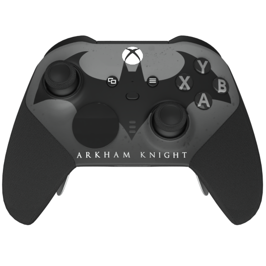 Custom Controller Microsoft Xbox One Series 2 Elite - Arkham Knight Dark Superhero Bat Man