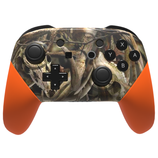 Custom Controller Nintendo Switch Pro - Big Game Hunter Orange Camo