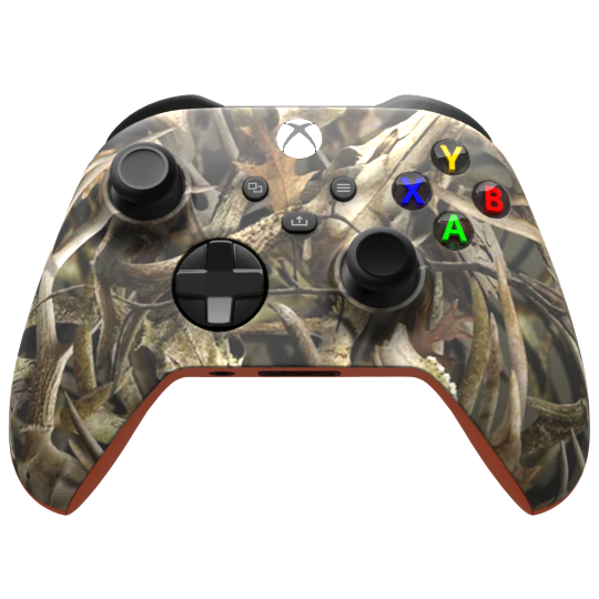 Custom Controller Microsoft Xbox Series X - Xbox One S - Big Game Hunter Orange Camo