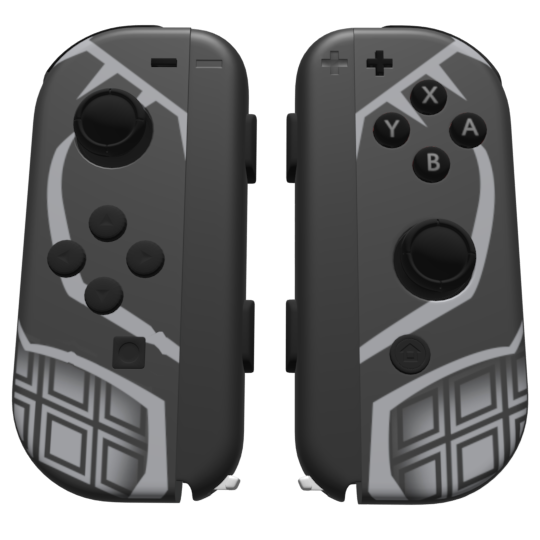 Custom Controller Nintendo Switch Joycons - Black Panther Wakanda Forever Superhero