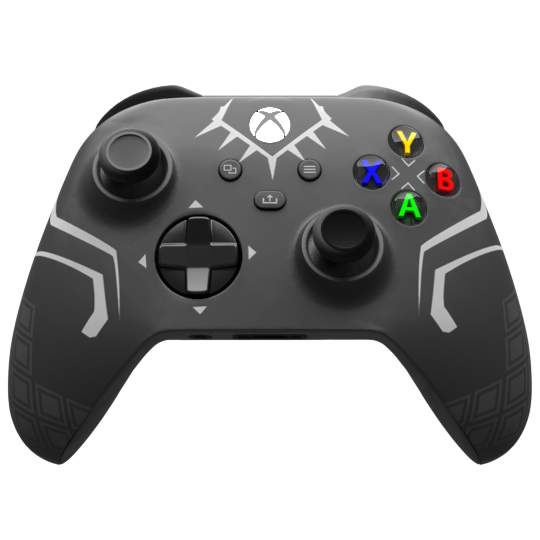 Custom Controller Microsoft Xbox Series X - Xbox One S - Black Panther Wakanda Forever Superhero