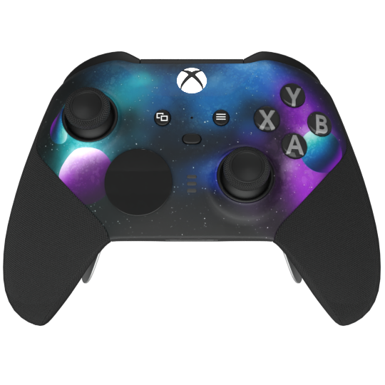 Custom Controller Microsoft Xbox One Series 2 Elite - Celestial Galaxy Space Planets Stars