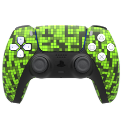 Custom Controller Sony Playstation 5 PS5 - Creeper Minecraft