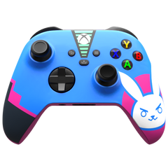 Custom Controller Microsoft Xbox Series X - Xbox One S - D.VA Overwatch Nerf This Bunny FPS First Person Shooter