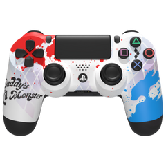 Custom Controller Sony Playstation 4 PS4 - Daddy's Lil Monster Harley Quinn