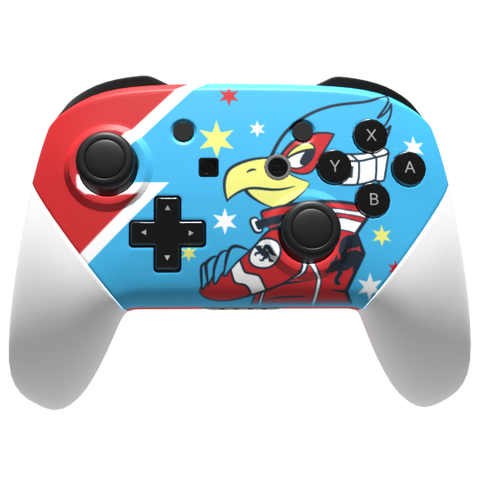 Custom Controller Nintendo Switch Pro - Smash Brothers Ultimate Falco Don't try me