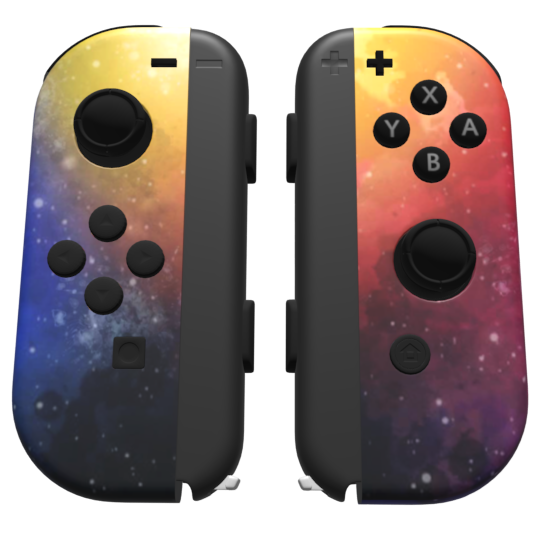 CUSTOM Joy Cons - Nebula Galaxy hotsell [Nintendo Switch]