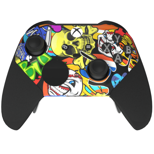 Graffiti Bomb – Xbox One Elite – Custom Controller | Controller Chaos