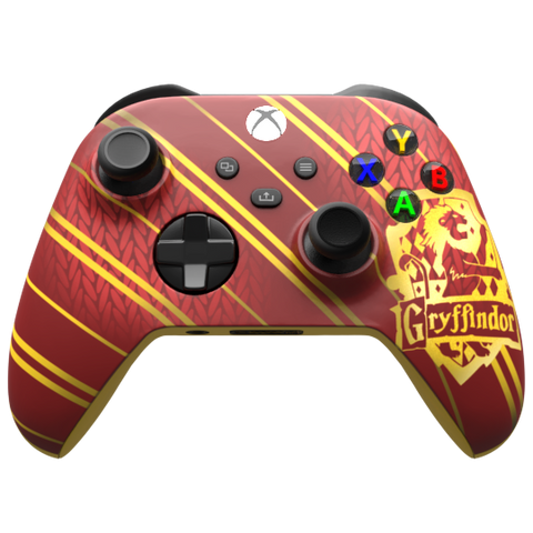 Custom Controller Microsoft Xbox Series X - Xbox One S - Harry Potter House Gryffindor