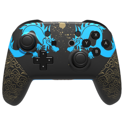 Custom Controller Nintendo Switch Pro - Hanzo Shimada Brothers Overwatch Sniper Eye of the Dragon Japanese FPS First Person Shooter