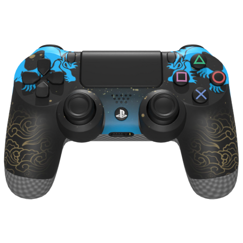 Custom Controller Sony Playstation 4 PS4 - Hanzo Shimada Brothers Overwatch Sniper Eye of the Dragon Japanese FPS First Person Shooter