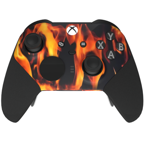 Custom Controller Microsoft Xbox One Series 2 Elite - Inferno Fire Flames
