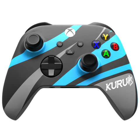Custom Controller Microsoft Xbox Series X - Xbox One S - KuruHS 2.0 Carbon YouTuber Streamer Gaming