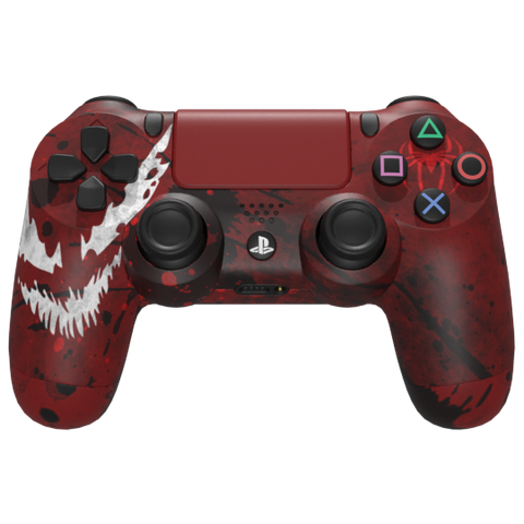 Custom Controller Sony Playstation 4 PS4 - Maximum Carnage Spiderman
