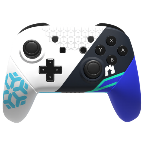 Custom Controller Nintendo Switch Pro - Xbox One S - Mei Overwatch Snowball Ice Snowflake Blizzard FPS First Person Shooter
