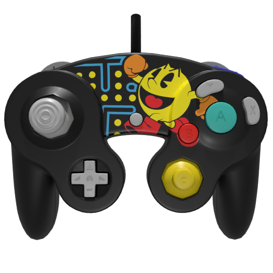 Pac Man – Gamecube – Super Smash Custom Controller – Controller Chaos