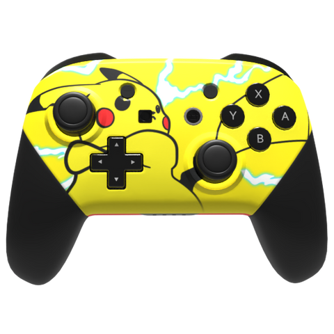 Custom Controller Nintendo Switch Pro - Smash Brothers Ultimate Pikachu Pokemon