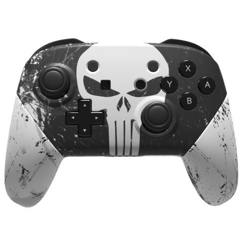 Custom Controller Nintendo Switch Pro - Punisher Superhero