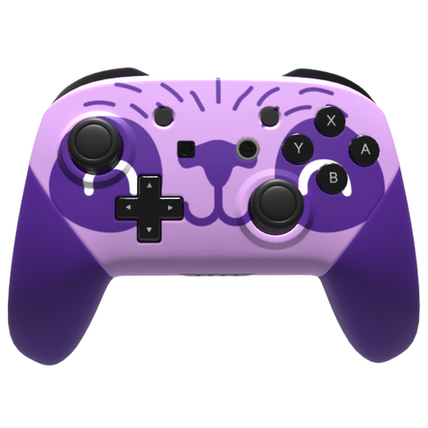 Custom Controller Nintendo Switch Pro - Animals Purple Panda