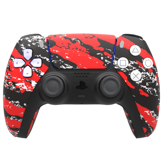 Red Splatter – PS5 – Custom Controller | Controller Chaos