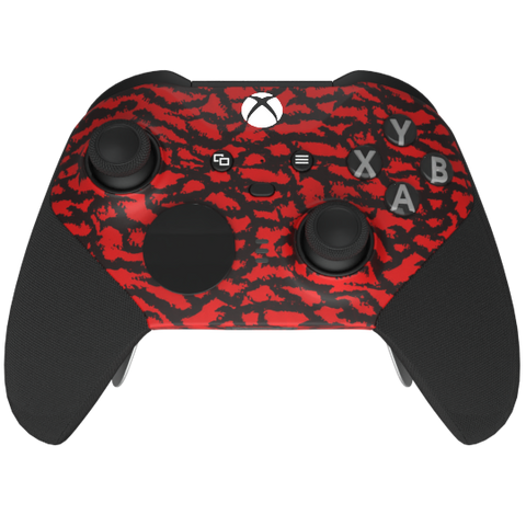 Custom Controller Microsoft Xbox One Series 2 Elite - Red Tiger Camo