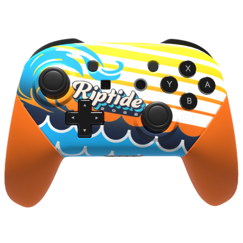 Custom Controller Nintendo Switch Pro - Riptide 2022 Series Competitive Gaming Tournament