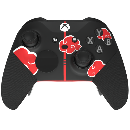 Custom Controller Microsoft Xbox One Series 2 Elite - Shinobi Dawn Anime Akatsuki Villains Ninja