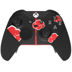 Custom Controller Microsoft Xbox One Series 2 Elite - Shinobi Dawn Anime Akatsuki Villains Ninja