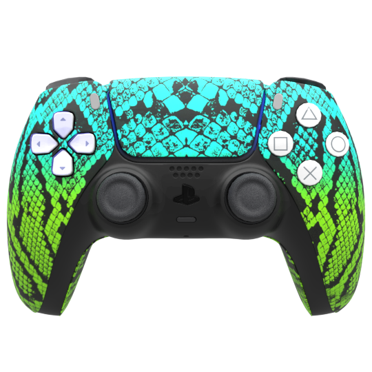 Snakeskin Fade – PS5 – Custom Controller | Controller Chaos