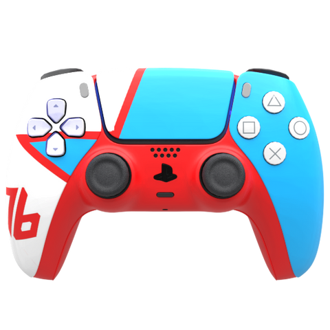 Custom Controller Sony Playstation 5 PS5 - Soldier 76 Overwatch America Dad Morris Got You In My Sights Stay Frosty FPS First Person Shooter