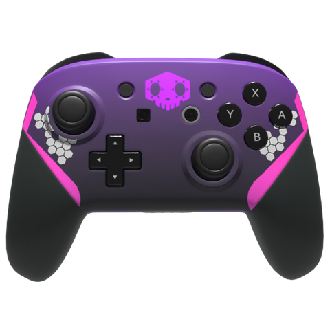 Custom Controller Nintendo Switch Pro - Sombra Overwatch Boop Hack FPS First Person Shooter