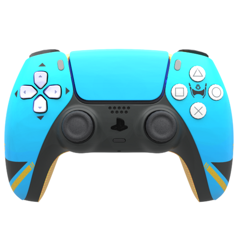 Custom Controller Sony Playstation 5 PS5 - Symmetra Overwatch Welcome To My Reality Caution FPS First Person Shooter
