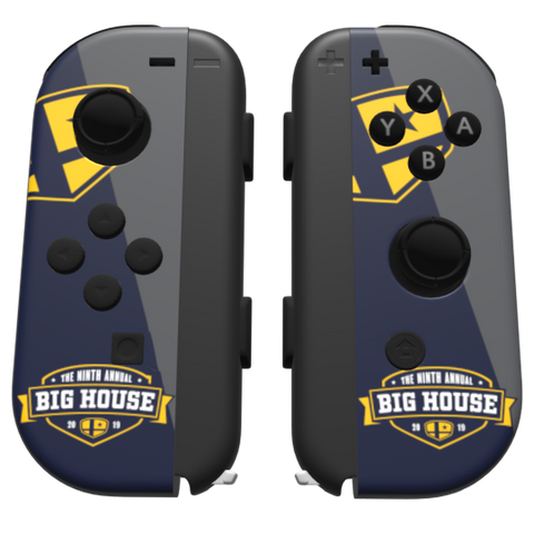 Custom Controller Nintendo Switch Joycons - The Big House 2019 Competitive Gaming Tournament