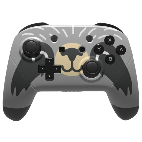 Custom Controller Nintendo Switch Pro - Animals Raccoon