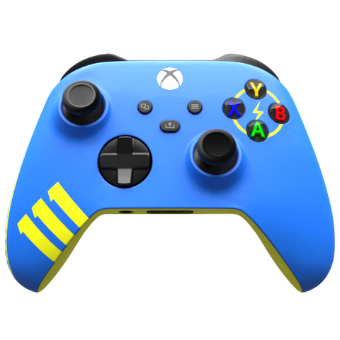 Custom Controller Microsoft Xbox Series X - Xbox One S - Vault Tec One 11 Fallout