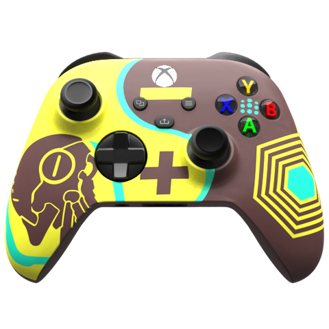 Custom Controller Microsoft Xbox Series X - Xbox One S - Zenyatta Overwatch Healer Omnic Tranquility FPS First Person Shooter
