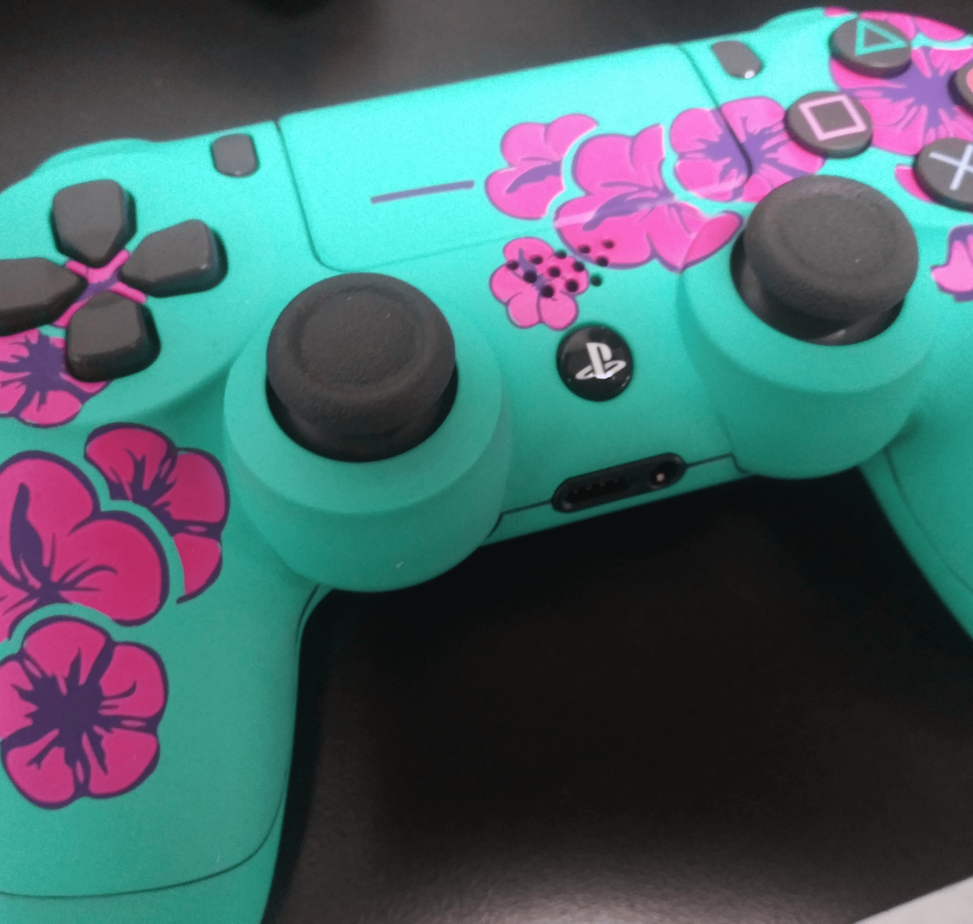 Custom Controller Sony Playstation 4 PS4 - Arizona Sad Boy Sakura Tree