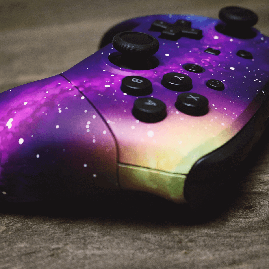 Custom Controller Nintendo Switch Pro - Galaxy Space Stars Universe