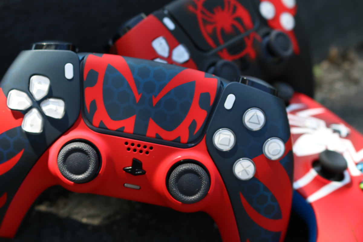 Spiderman 2099 – PS5 – Custom Controller – Controller Chaos