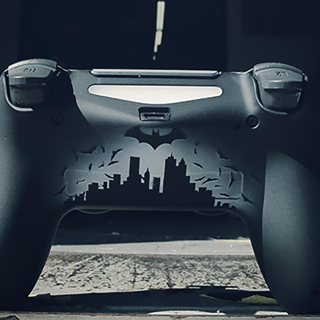 Custom Controller Sony Playstation 4 PS4 - Arkham Knight Dark Superhero Bat Man